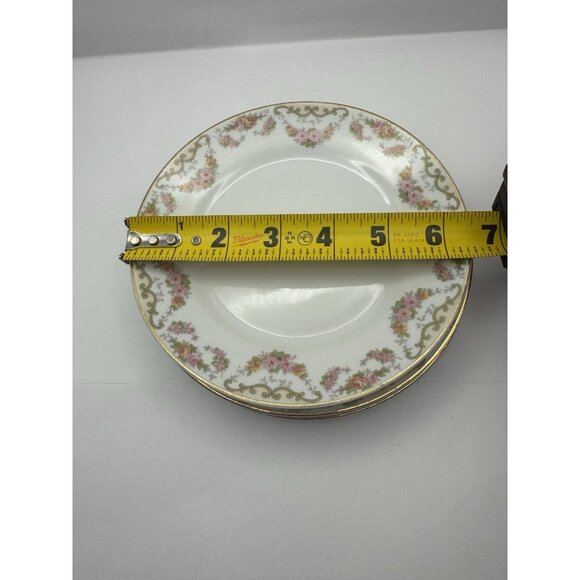 Noritake Nippon Vintage 1920s Bridal Wreath Salad Plates 6.5” - Set Of 4 - Picture 6 of 6